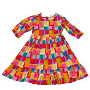 NWT Briton Court 7Y Checker Pink Estelle Dress